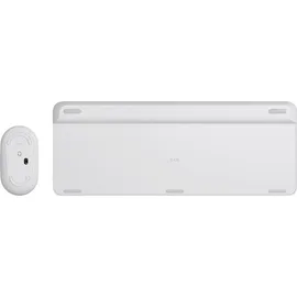 Logitech MK470 Slim Wireless Combo IT Set grauweiß