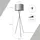 Paco Home KATE CANVAS UNI COLOR 48,0 cm grau