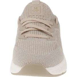 Marc O'Polo Marc OߴPolo Damen Sneaker flach mit herausnehmbarer Innensohle leicht, Beige (Sand/Melange), 40