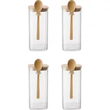 BUTLERS Vorratsglas COMPOSITION 4erSet 4 St.