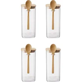BUTLERS Vorratsglas COMPOSITION 4erSet 4 St.