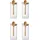 BUTLERS Vorratsglas COMPOSITION 4erSet 4 St.