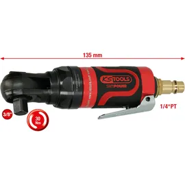 KS Tools Mini-Druckluft-Umschaltratsche 3/8" 515.5510 30Nm