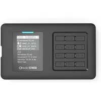 iodd Mini USB 3.0 256-Bit Sicheres verschlüsseltes SSD-Laufwerk (ST400/1TB SSD)