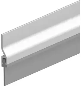 ELLEN Türbodendichtung ADS-RL z. schrauben Alu silber, H 32 x L 1000mm