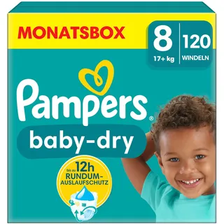 Pampers Baby-Dry 17+ kg 120 St.