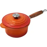Le Creuset Tradition Profitopf 18 cm ofenrot mit Holzgriff