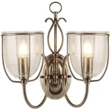 Searchlight 6352-2AB Silhouette Wandleuchte 2xE14