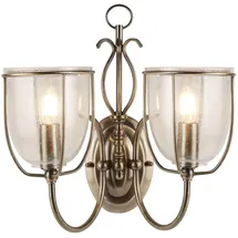 Searchlight 6352-2AB Silhouette Wandleuchte 2xE14