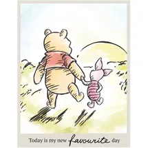 KOMAR Wandbild Winnie Pooh Today 40 x 50 cm