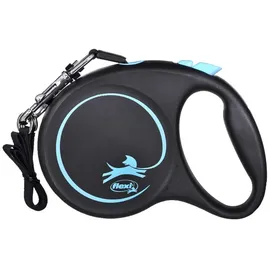 flexi flexi® Black Design L 5 m, blau