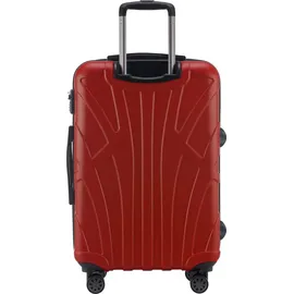 suitline Koffer-Set 3-tlg. rot