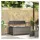 vidaXL Gartenbank 54 x 74 x 54 cm Grau