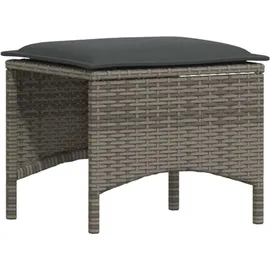 vidaXL Garten-Essgruppe 3-tlg. Grau