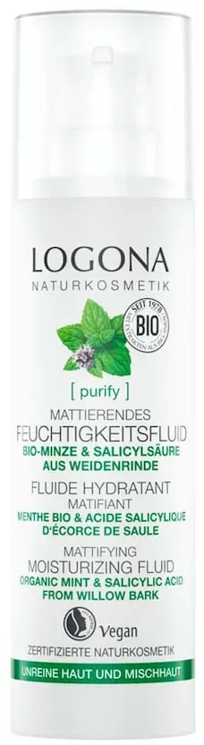 Logona Purify - Feuchtigkeitsfluid 30ml Feuchtigkeitsserum