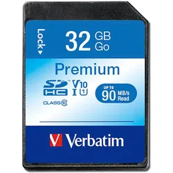 Verbatim Speicherkarte SDHC Premium 32 GB