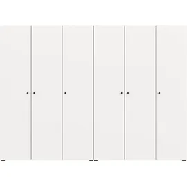 Home Affaire Kleiderschrank BILLINGS 240 x 176 x 51 cm Weiß
