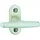 Alpertec Fenstergriff Aluminium F1 Fenstergriffe - Alpertec