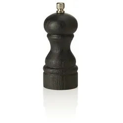WAS Germany Salzmühle Timber mit Edelstahl-Mahlwerk, Höhe 14 cm, Edelstahl, Holz