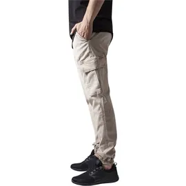 URBAN CLASSICS Washed Cargo Twill Hosen White 34