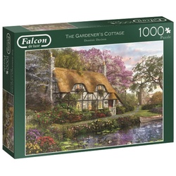 Falcon Puzzle 11205 The Gardener´s Cottage 1000 Teile Puzzle, 1000 Puzzleteile bunt