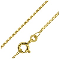 trendor Goldkette für Kinder 333 Gold (8 K) Länge 38/36 cm Breite 1,4 mm