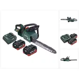 Metabo MS 36-18 LTX BL 40 Akku Kettensäge 36 V ( 2x 18 V ) 40 cm 22 m/s Brushless + 2x Akku 5,5 Ah + Ladegerät