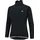Airtracks Herren Thermo Fahrradjacke Pro Line L schwarz-silber / warme Softshell Radjacke für kalte und lange Herbst-Wintertouren - Schwarz - L