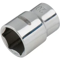 KS Tools EDELSTAHL 1/4" 6kant-Stecknuss, 10mm