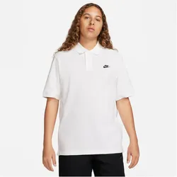 NIKE Club Poloshirt Herren 100 - white/black XL