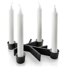 eva solo Kerzenhalter Twig Aluminium Schwarz