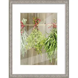 mm_unverified_brand Bilderrahmen Alladin Barock Silber 30x40 cm 3 St.