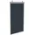 Outsunny Balkonverkleidung 124 x 222 cm grau Aluminium 1 St.