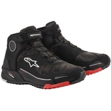 Alpinestars CR-X Drystar Motorradschuhe grün-braun, Größe 48