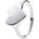 Pandora Gravierbares Herz Ring 193988C00 Damenring