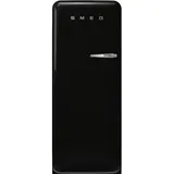 Smeg Kühl-/Gefrierkombination FAB28LBL6, 153.0 cm hoch, 60.01 cm breit, Retro-Design schwarz
