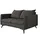 s-style möbel 2-Sitzer-Sofa, Graphit 138 x 91 x 86 cm Blauer Engel, FSC Mix, Oeko-Tex®, Hergestellt in Europa, Wohnzimmer, Sofas & Couches, Sofas, 2-Sitzer Sofas