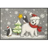 Wash+Dry Polar Friends 50 x 75 cm Mehrfarbig