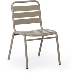 Metall-Bistrostuhl RENO, für den Außenbereich, beige