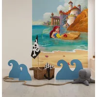 KOMAR Kindertapete, Disney Ariel Daydream bedruckt, blau
