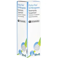 FLUTICA Teva 50 Mikrogramm Nasenspray 120 ED 1 St