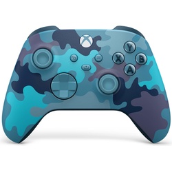 Microsoft Xbox Wireless Controller – Mineral Camo (Special Edition) (PC, Xbox Series X, Xbox One X, Xbox One S, Xbox Series S), Gaming Controller, Blau