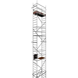 Altec Gerüst Rollfix 2.0 900, Arbeitshöhe 8,9m, mit Wandanker und Fußplatten