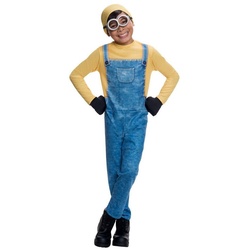 Rubie ́s Kostüm Die Minions Bob Kostüm für Kinder, Der liebevolle Minion als lustiges Faschingskostüm blau 116