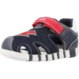 GEOX B IUPIDOO Boy Sandal, Navy/RED, 25 EU