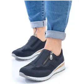 Rieker Slip-On Sneaker Damen Blau 36