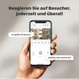 Reolink 3MP Pan Tilt Akku- Überwachungskamera Außenbereich Personen-/Fahrzeugerkennung,2,4 GHz WLAN,Solarbetrieben,2 Wege-Audio - Weiß
