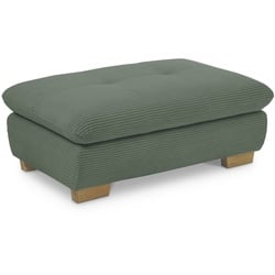 set one by Musterring Hocker SO 1200 Cord Grün Olive