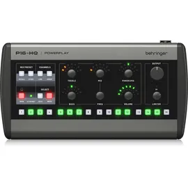 Behringer P16-HQ Channel Personal Monitoring Mixer Hochwertige D/A-Wandlung und Präzise Klangregelung