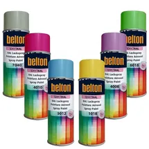 BELTON Sprühlack Gelb glänzend 0,4 l